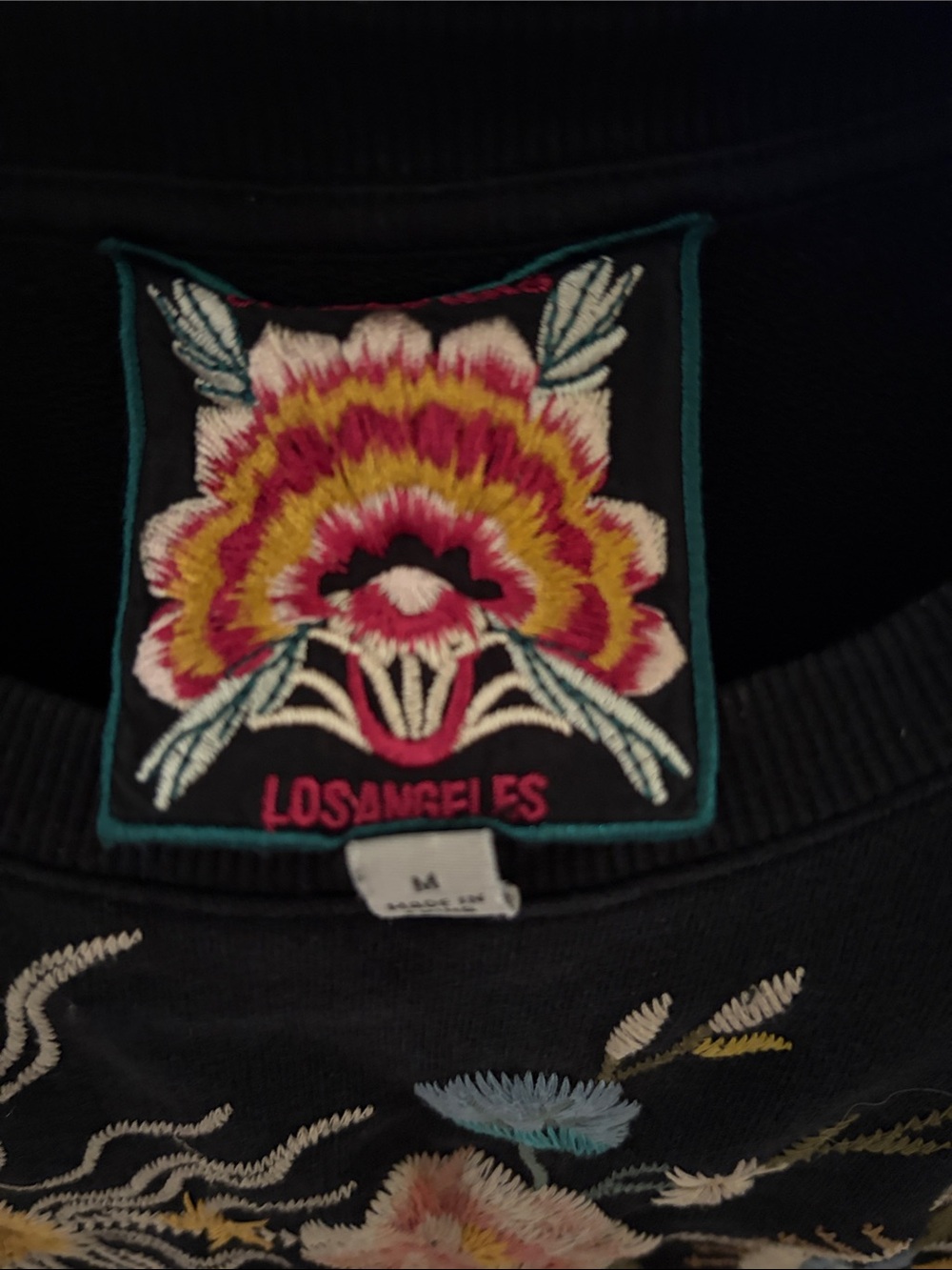Johnny Was sweatshirt - Picture 2 of 2